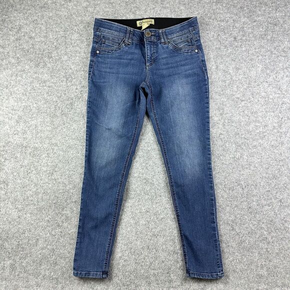 Democracy Denim - Democracy Ab Technology Jeans Womens 6 Blue Skinny Ankle Everyday Stretch Denim